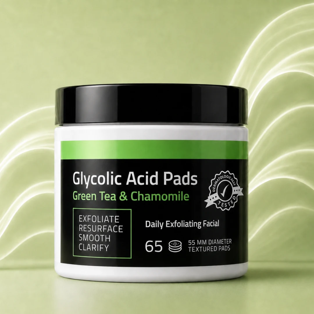 YEOUTH 20% Glycolic Acid Pads — exfoliating treatment pads