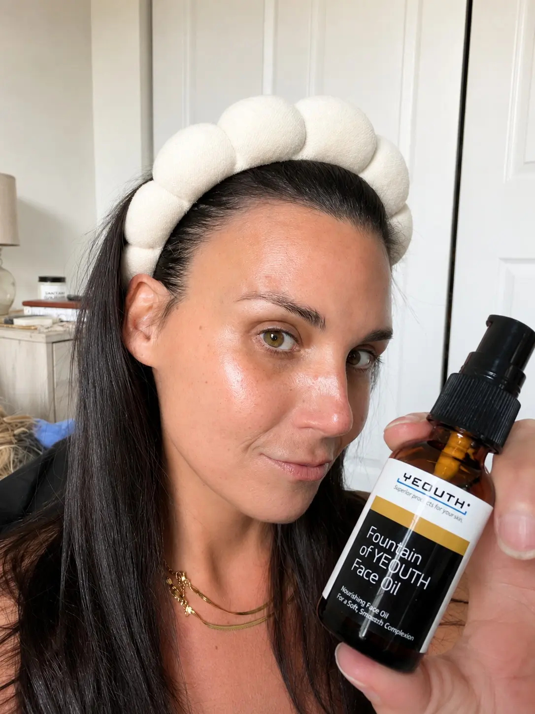 YEOUTH Face Oil — real customer glow results